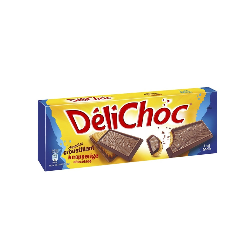 Delight your senses with the luxurious taste of Delacre Delichoc Milk, where premium Belgian chocolate meets the perfect crunch. Each biscuit is a masterpiece of flavor, meticulously coated in a thick layer of smooth, creamy milk chocolate, promising an unparalleled chocolate indulgence