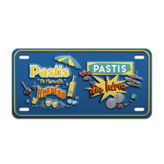 Pastis Vintage Metal Plate