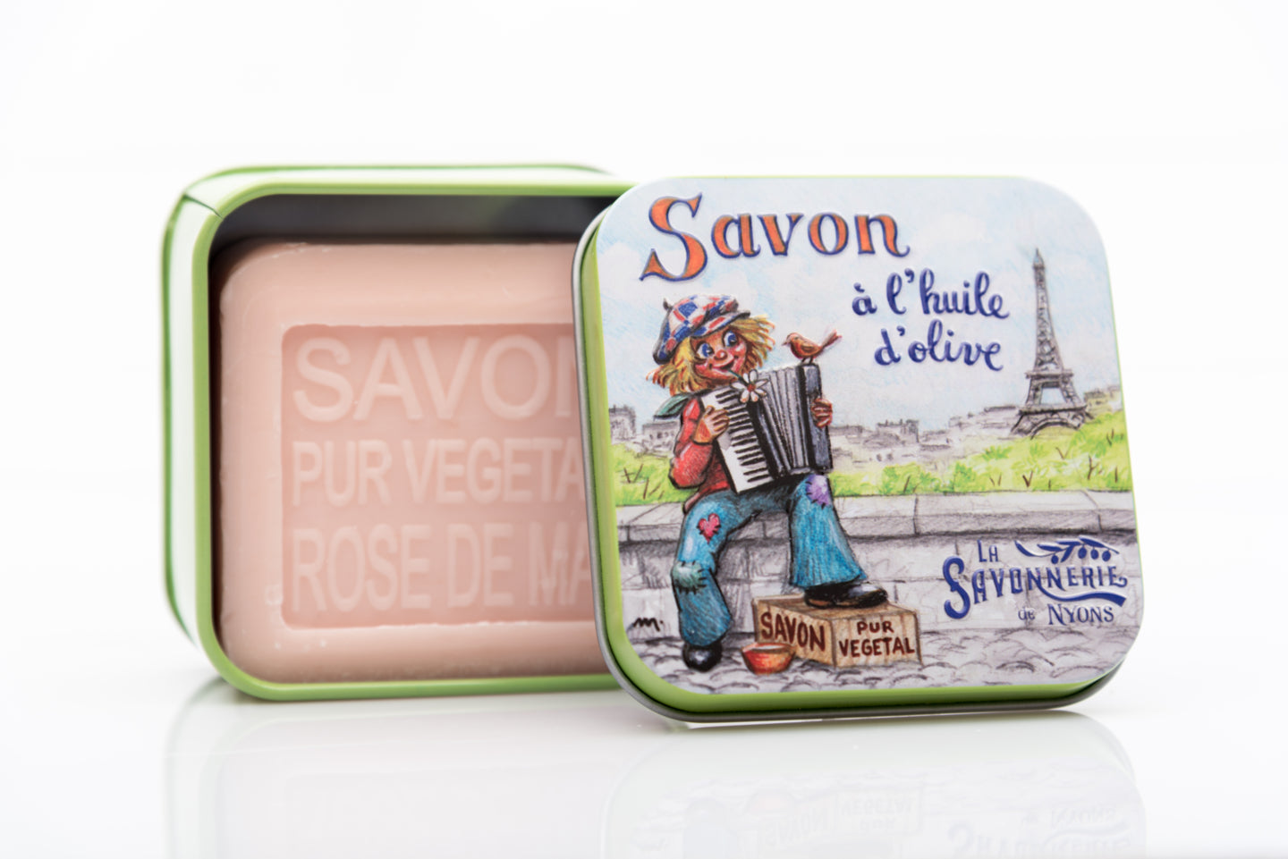 La Savonnerie de Nyons Square Tin Gavroche 100g/3.52oz