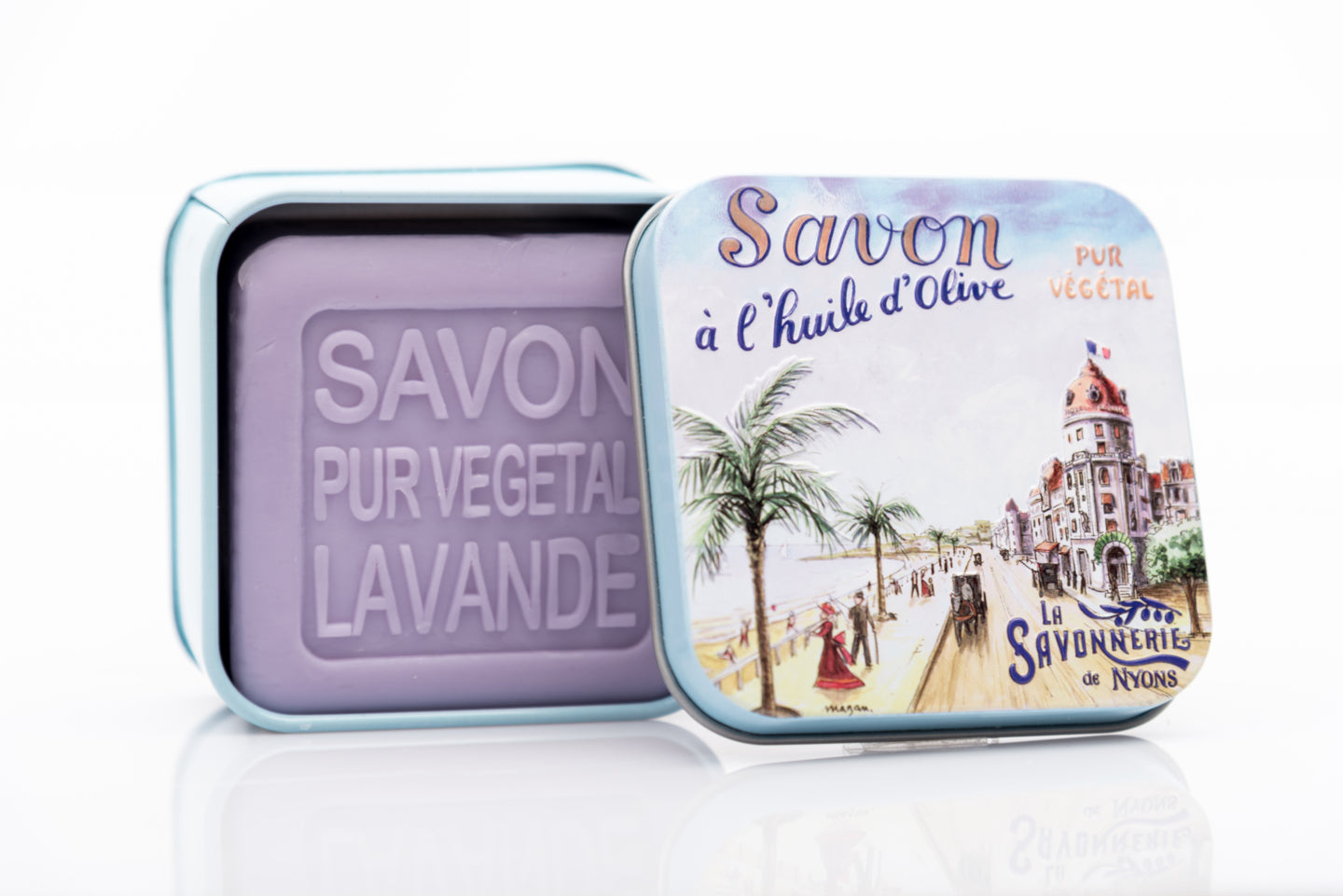 La Savonnerie de Nyons Metal Box Nice - Promenade des Anglais 100g/ 3.52 oz