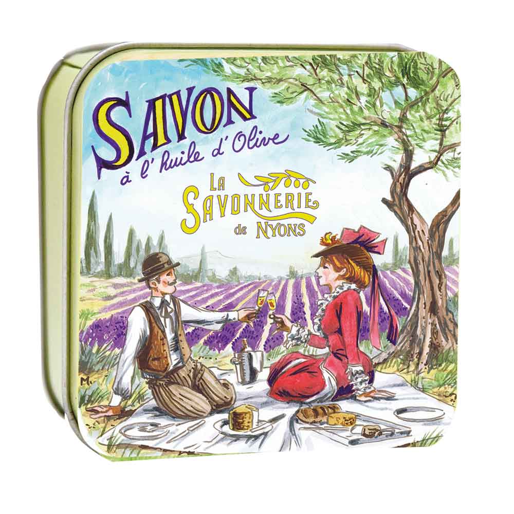 La Savonnerie de Nyons Metal Box Romantic Picnic 100g/3.52oz