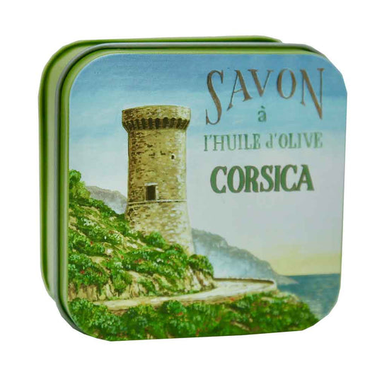 La Savonnerie de Nyons Metal Box Corsica The Genoese Tower 100g/3.5 oz
