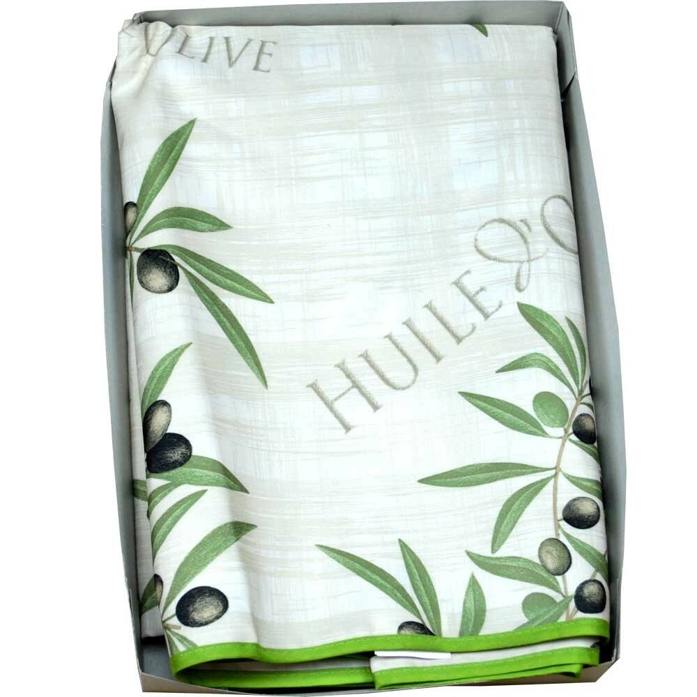 French Tablecloth Provence Olive Oil