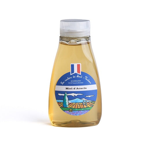 Les Ruchers du Mont Ventoux Acacia Honey is a type of monofloral honey that is produced in France in the springtime. It is a honey that is suited for all times; everybody enjoy Les Ruchers du Mont Ventoux Acacia Honey because of its flowing texture and mild flavor.