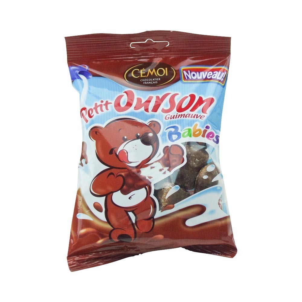 The first official Cemoi Little Guimauve Bear comes out of the workshops of Villeneuve-d'Ascq in 1962, to quickly become the reference, the Authentic Little Guimauve Bear that will amaze generations of gourmets. For more than 50 years, the recipe of the one who has become an icon remains unchanged.