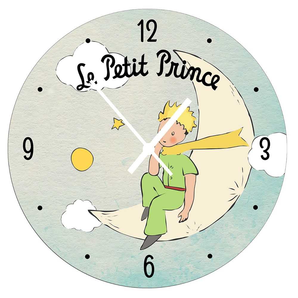 Le Petit Prince Clock is THE essential decorative gift that will perfectly sublimate your walls and your interior decoration thanks to its remarkable design.