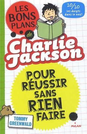 Name Charlie Jackson; activity: college student; purpose in life: to succeed in school without ever reading a book; his secret: it's up to you!