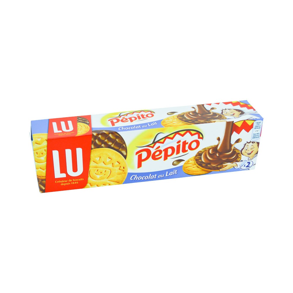 LU Pepito French Cookies Milk Chocolate 200g /7 oz