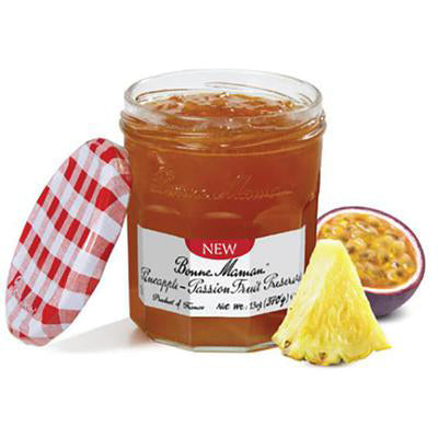 Bonne Maman Pineapple-Passion Fruit Preserves 370g/13oz