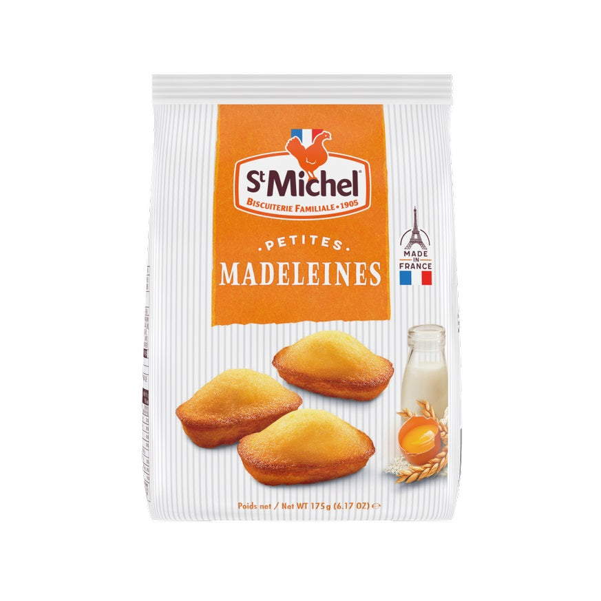 St.Michel Mini Madeleines, which are made with careful craftsmanship, have been a hit with foodies in France and beyond for many years. St.Michel madeleines, proudly produced in the heart of Normandy, combine history with local ingredients, earning them a treasured place on dessert tables around the world.