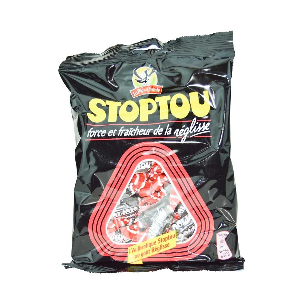 La Pie qui Chante Stoptou French  Candy Licorice 165g (5.8 oz)