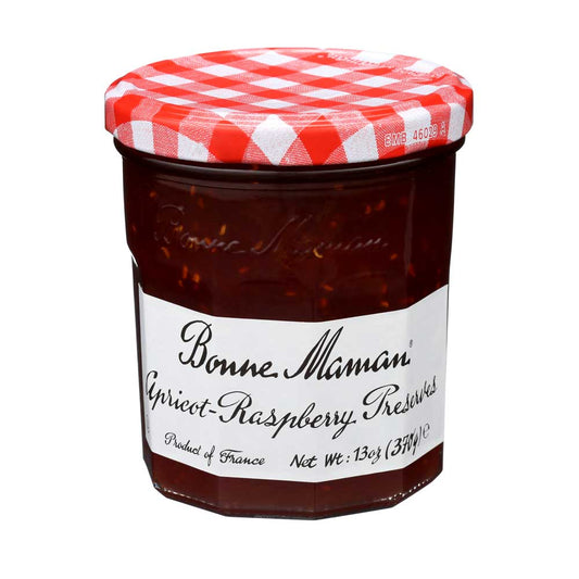 Bonne Maman Apricot Raspberry Preserves 370g/13 oz