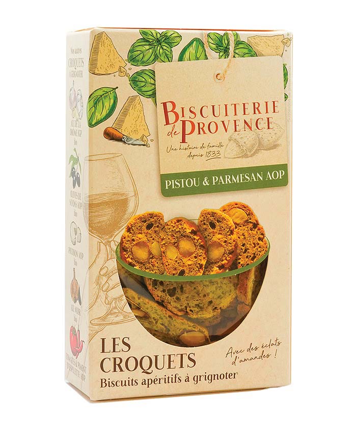 Biscuiterie de Provence Croquets Pistou 3.17oz/90g