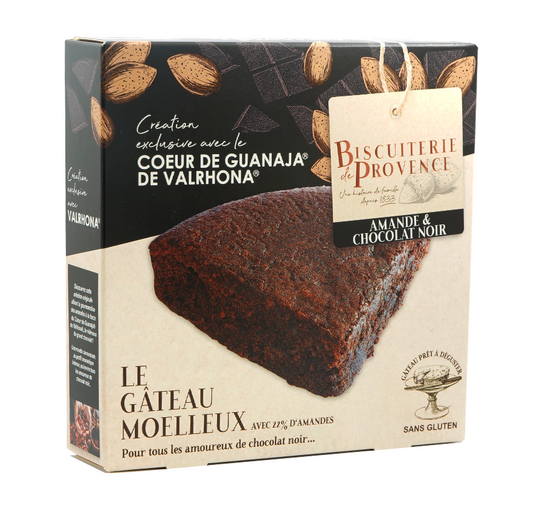 Biscuiterie de Provence French Almond cake w/ Valrhona chocolate, gluten free 225g (7.9 oz)