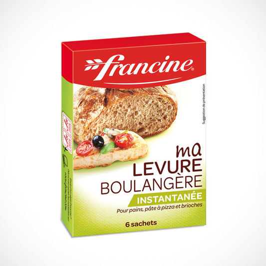 Francine has developed an ideal Baker's Yeast for the production of bread and pizzas. Combined with Francine bread flours, this is the secret of a well-raised and gourmet bread!