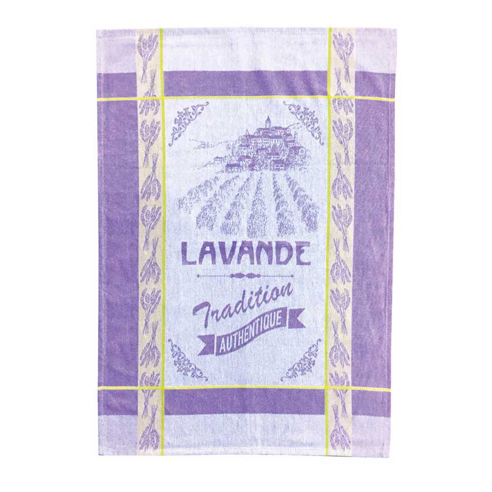 Clara en Provence Kitchen Towel Lavender 20x 27" 100% Cotton